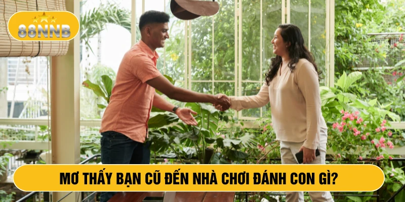 Mơ thấy bạn cũ đến nhà chơi đánh con gì