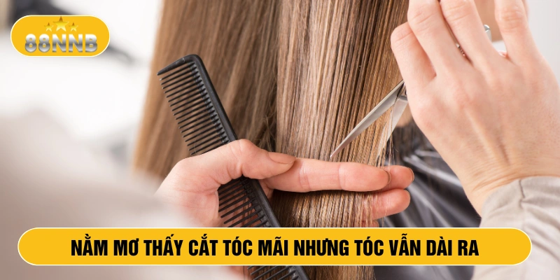 Nằm mơ thấy cắt tóc mãi nhưng tóc vẫn dài ra