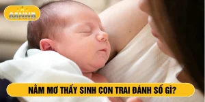 Nằm mơ thấy sinh con trai đánh số gì