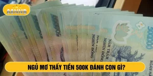 Ngủ mơ thấy tiền 500k đánh con gì